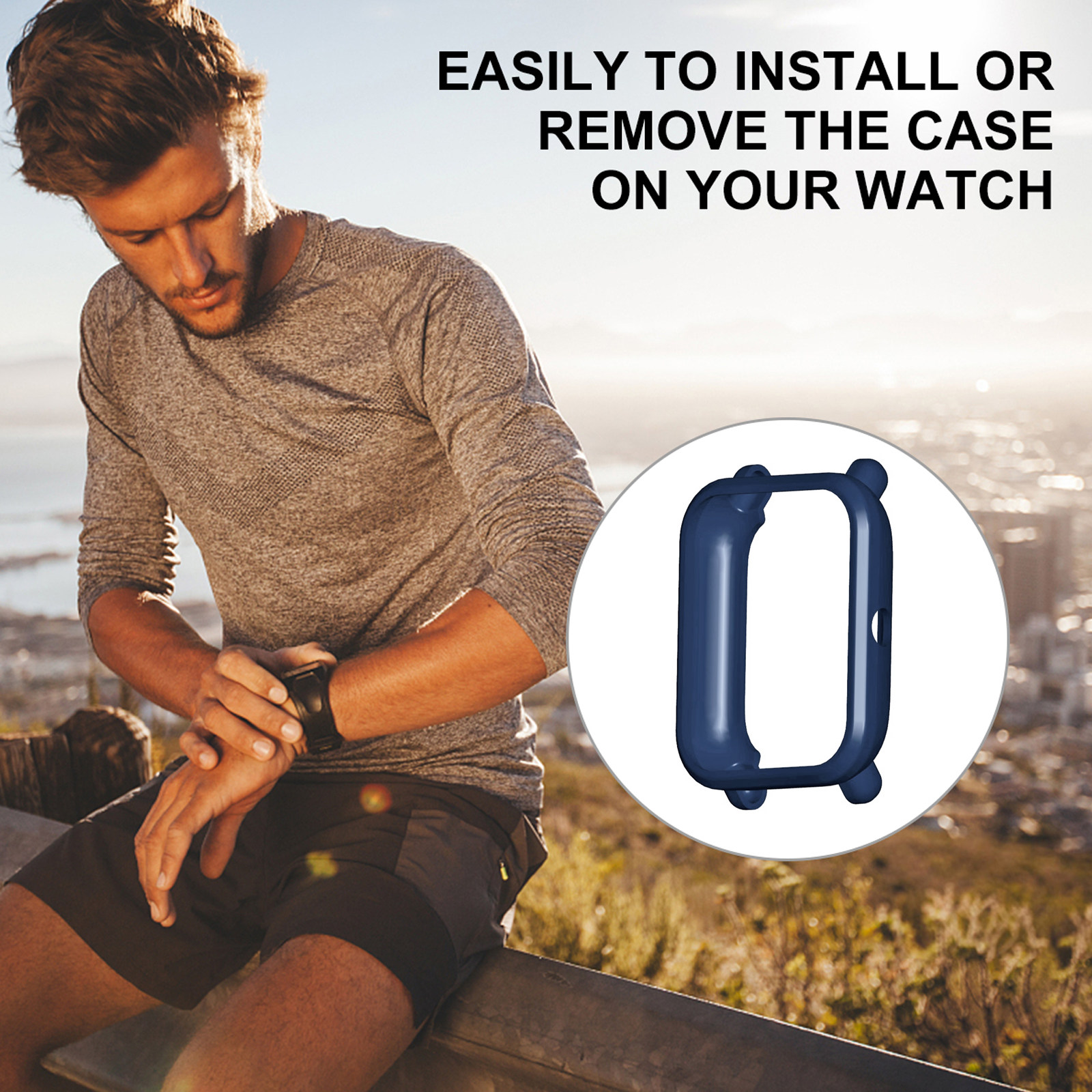 Smartwatch Case - Smart Watch Protector Case Protective Smartwatch