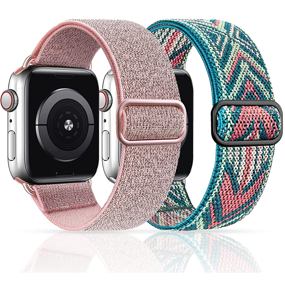 Solo Loop Strap - Elastic Shiny Strap for Apple Watch