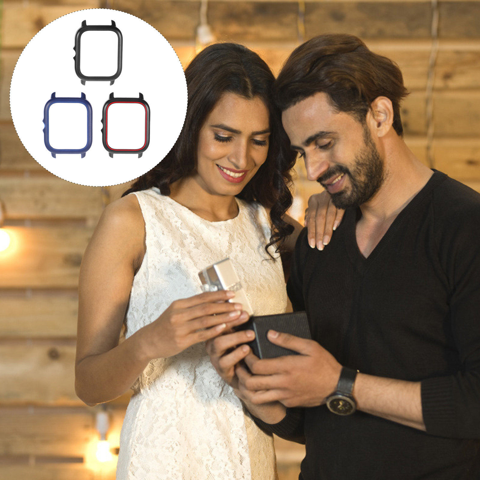 Smartwatch Case - 3Pcs Watch Protector Case Premium High-Hardness