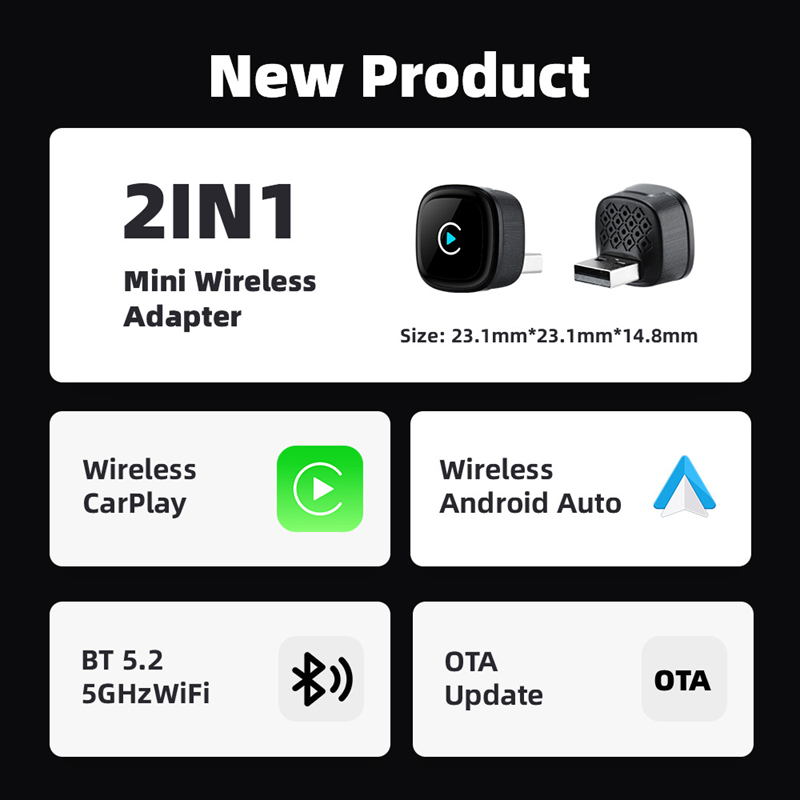 2 in 1 Wireless CarPlay Adapte – Smartwatch Universal Bewertung und Preis