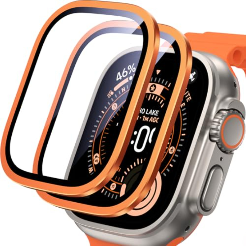 2PCS HD Metal Tempered Glass F – Smartwatch Straps & Accessories Bewertung und Preis