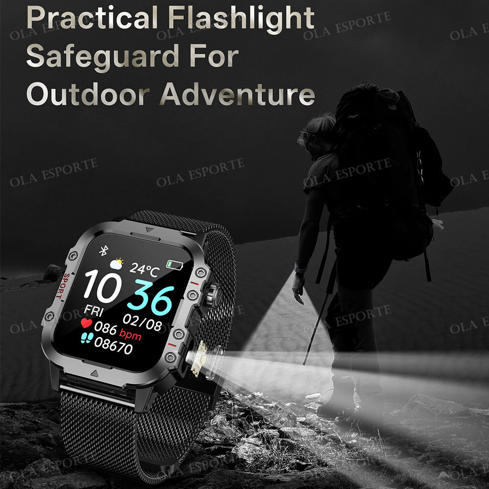 2026 Military Outdoor Smart Wa – Smartwatch X12 Bewertung und Preis