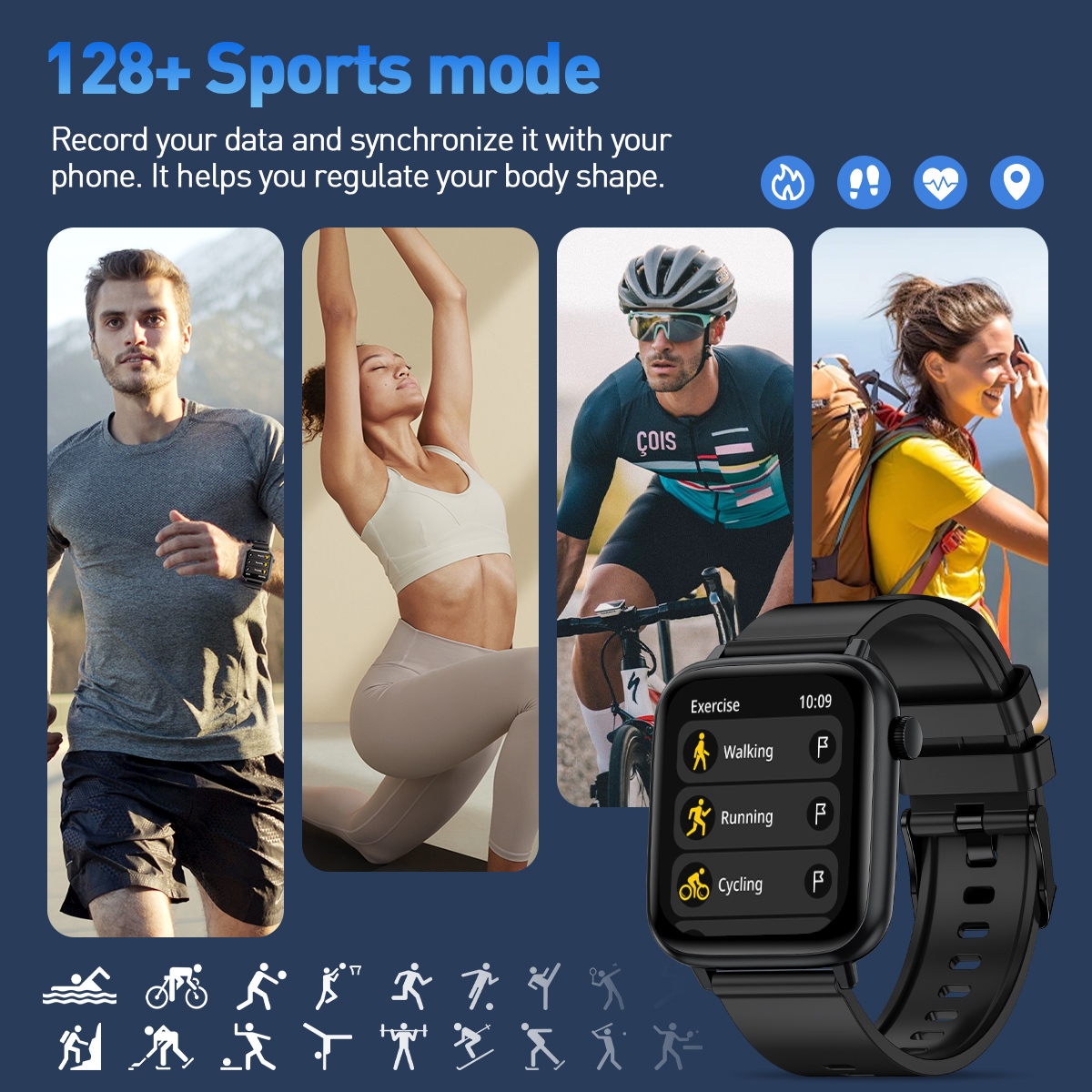 LIGE New Women Smart Watches 1 – Smartwatch X12 Bewertung und Preis