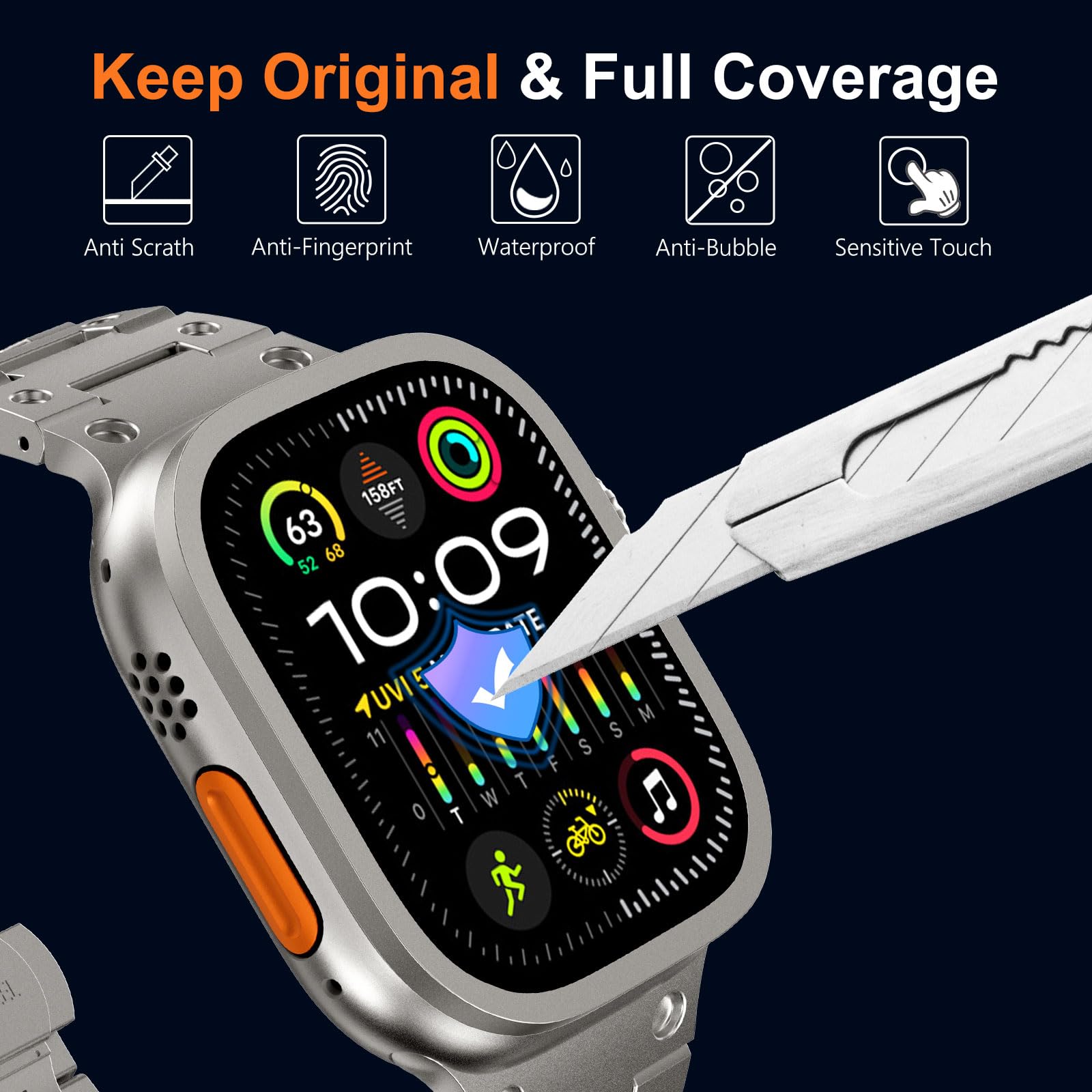Tempered Glass for Apple Watch – Smart Watch Accessories Bewertung und Preis