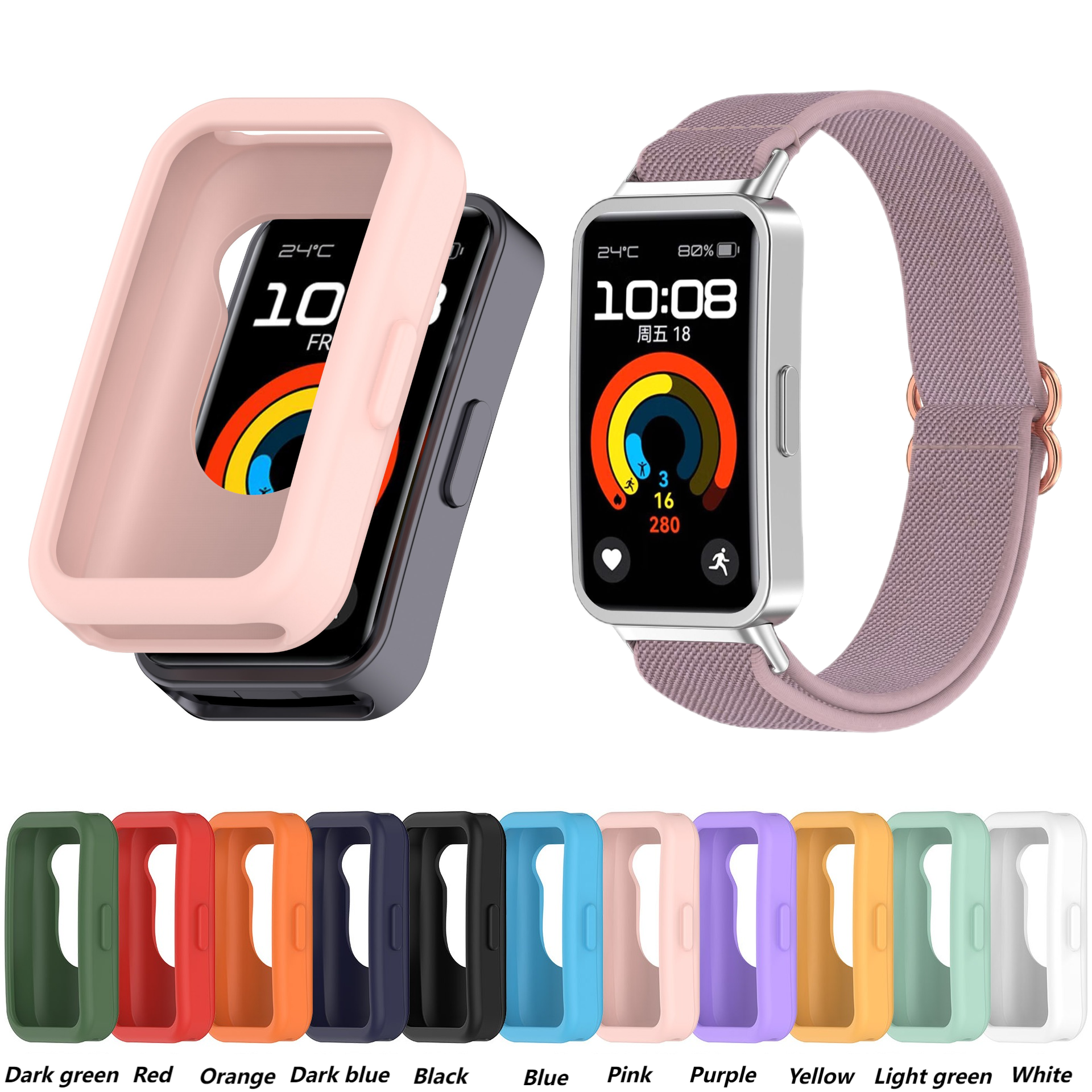 Silicone case For Huawei band  – Sport Loop Strap Bewertung und Preis