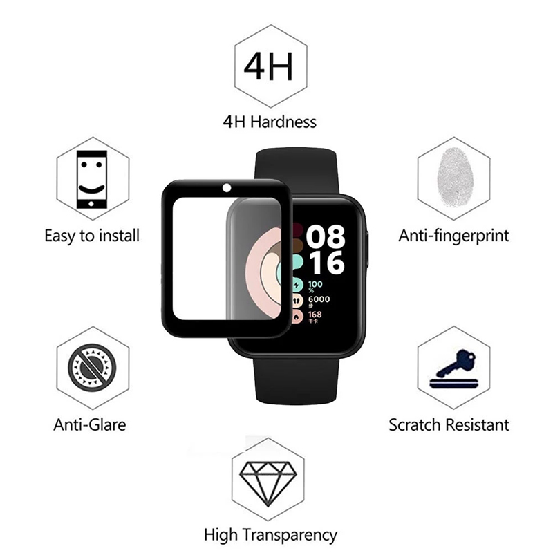 2 Pcs Tempered Glass for Redmi – Smart Watch Accessories Bewertung und Preis