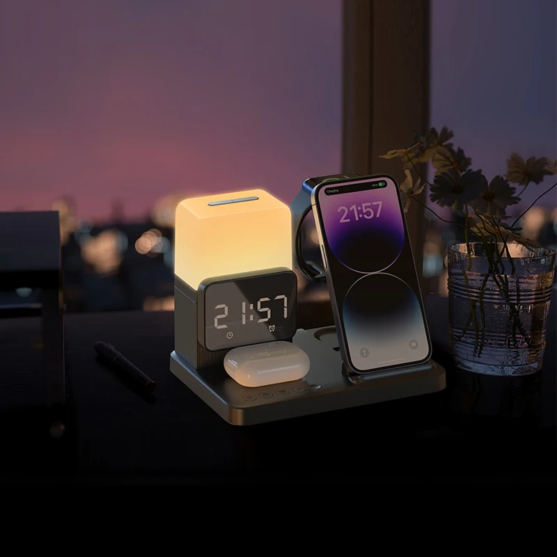 6 in 1 Wireless Charger Stand  – Smartwatch X12 Bewertung und Preis