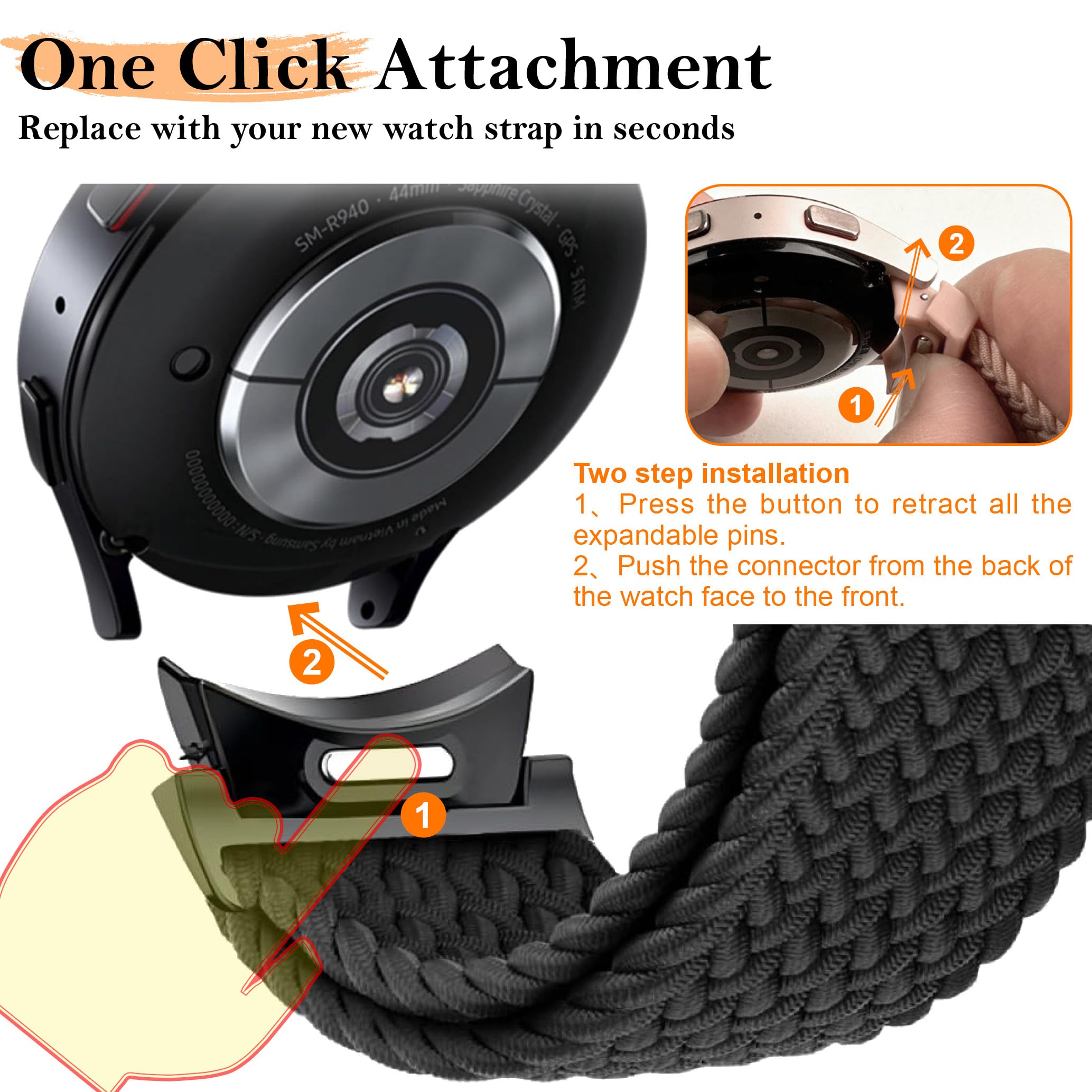 No Gaps Braided Band For Samsu – Solo Loop Strap Bewertung und Preis