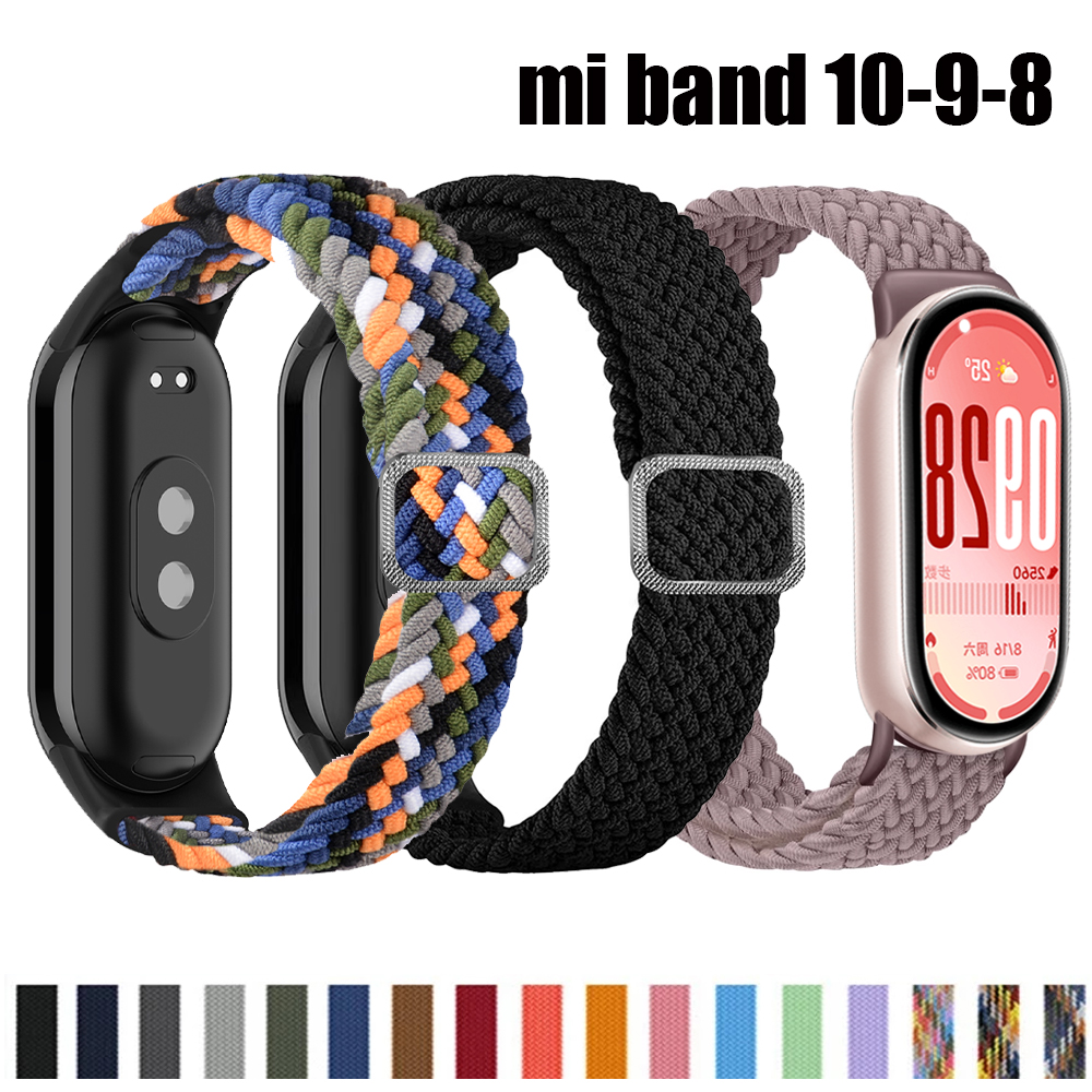 Strap for Xiaomi Mi Band 10 8  – Solo Loop Strap Bewertung und Preis