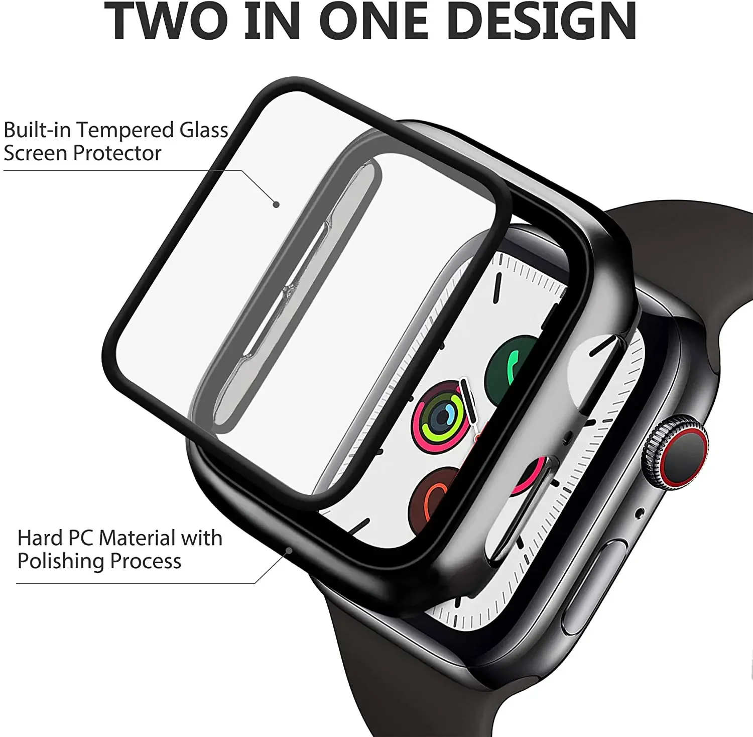 Tempered Glass+cover For Apple – Garmin Smartwatch Accessories Bewertung und Preis