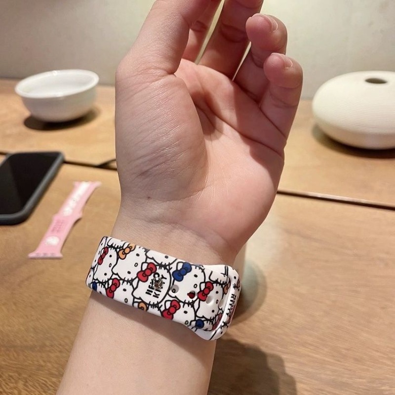 Anime Sanrio Cute Hello Kitty  – Silicone Band Replacement Bewertung und Preis