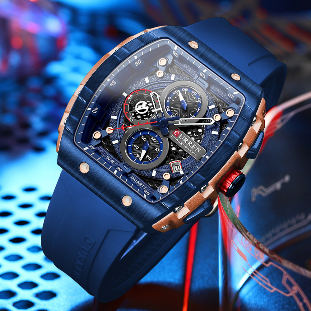 CURREN Sports Unique Rectangul – Smartwatch Guess Bewertung und Preis