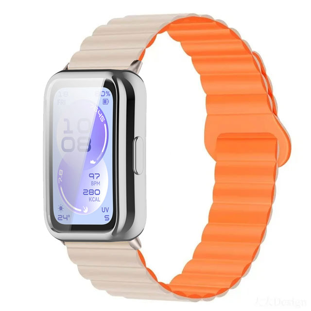 Magnetic Silicone Strap For Hu – Silicone Band Replacement Bewertung und Preis