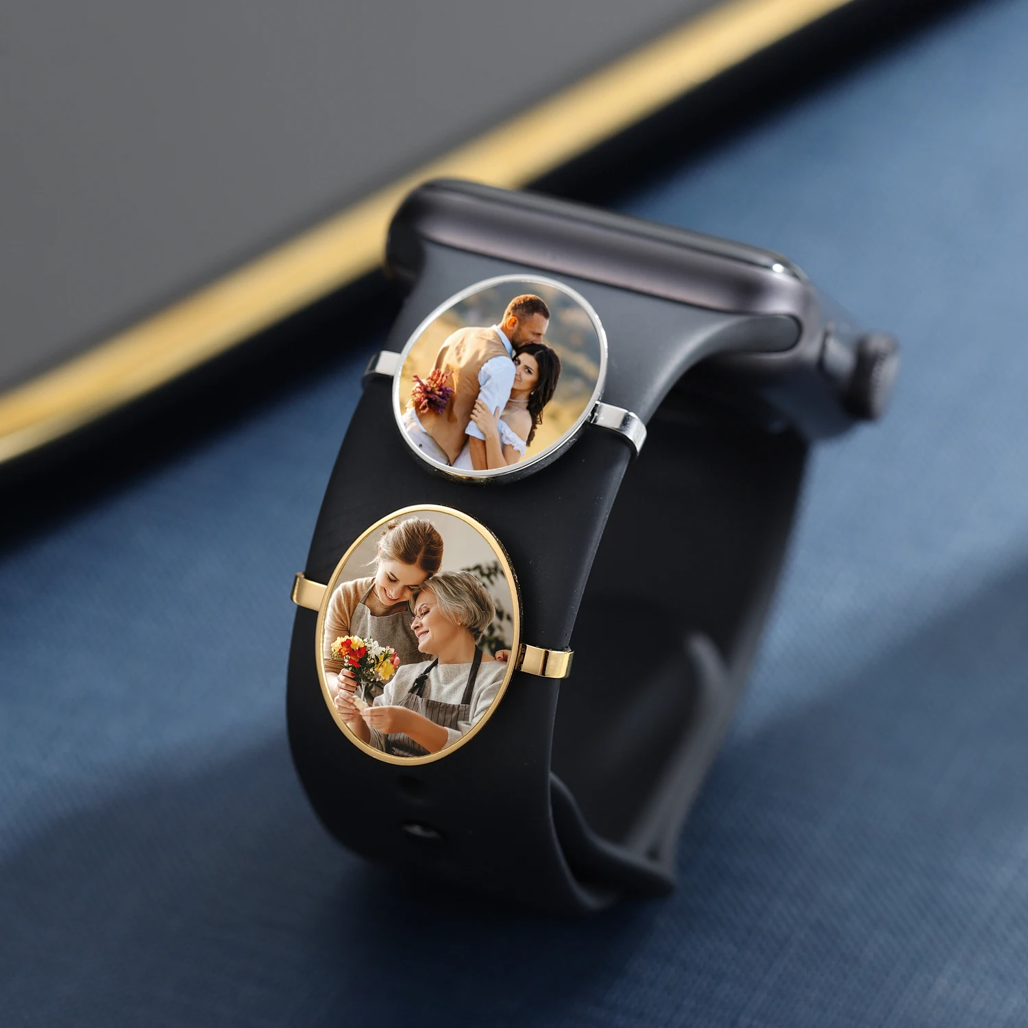 Custom Photo Smart Watch Charm – Smartwatch Straps & Accessories Bewertung und Preis