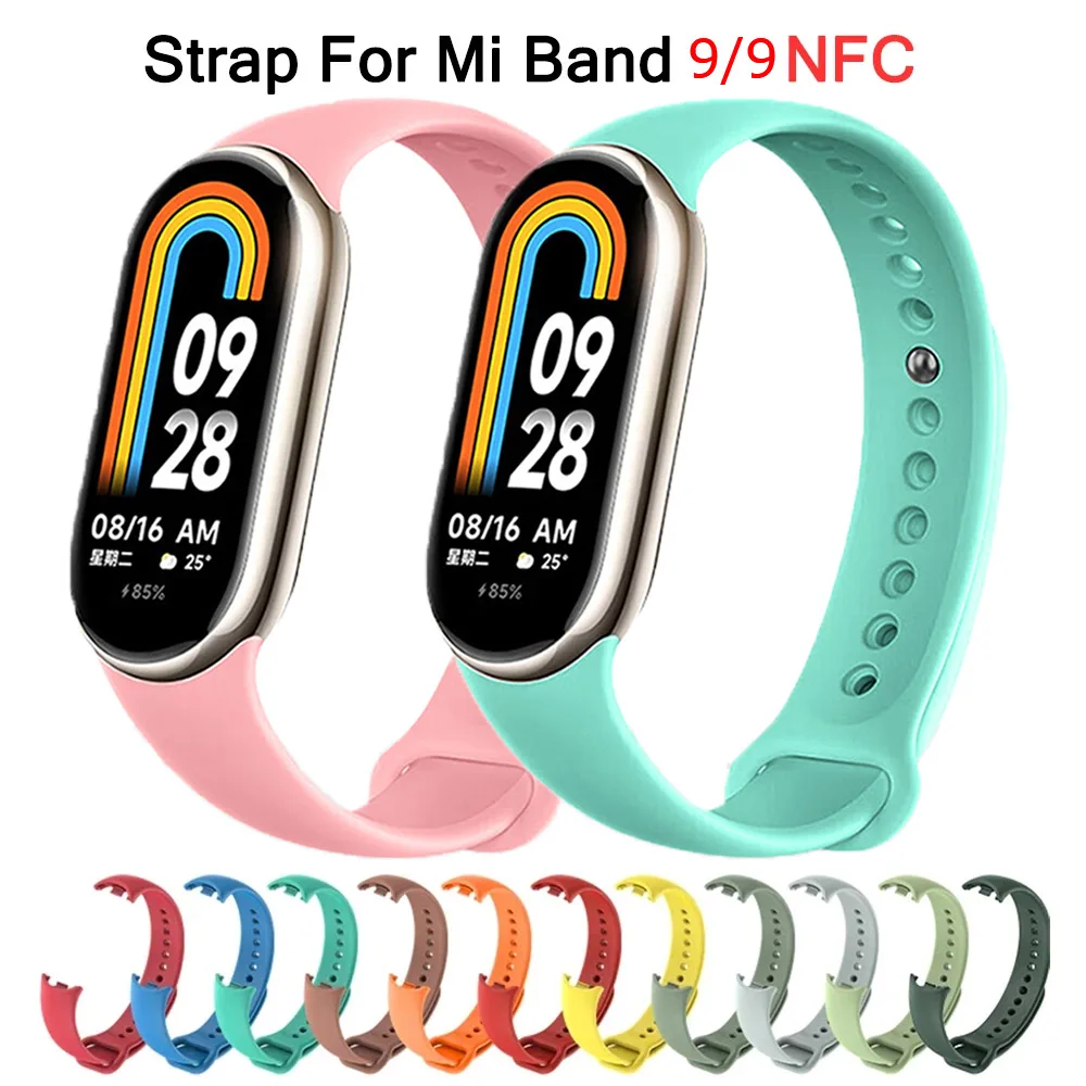 Strap for Xiaomi Mi Band 9/9 N – Silicone Band Replacement Bewertung und Preis