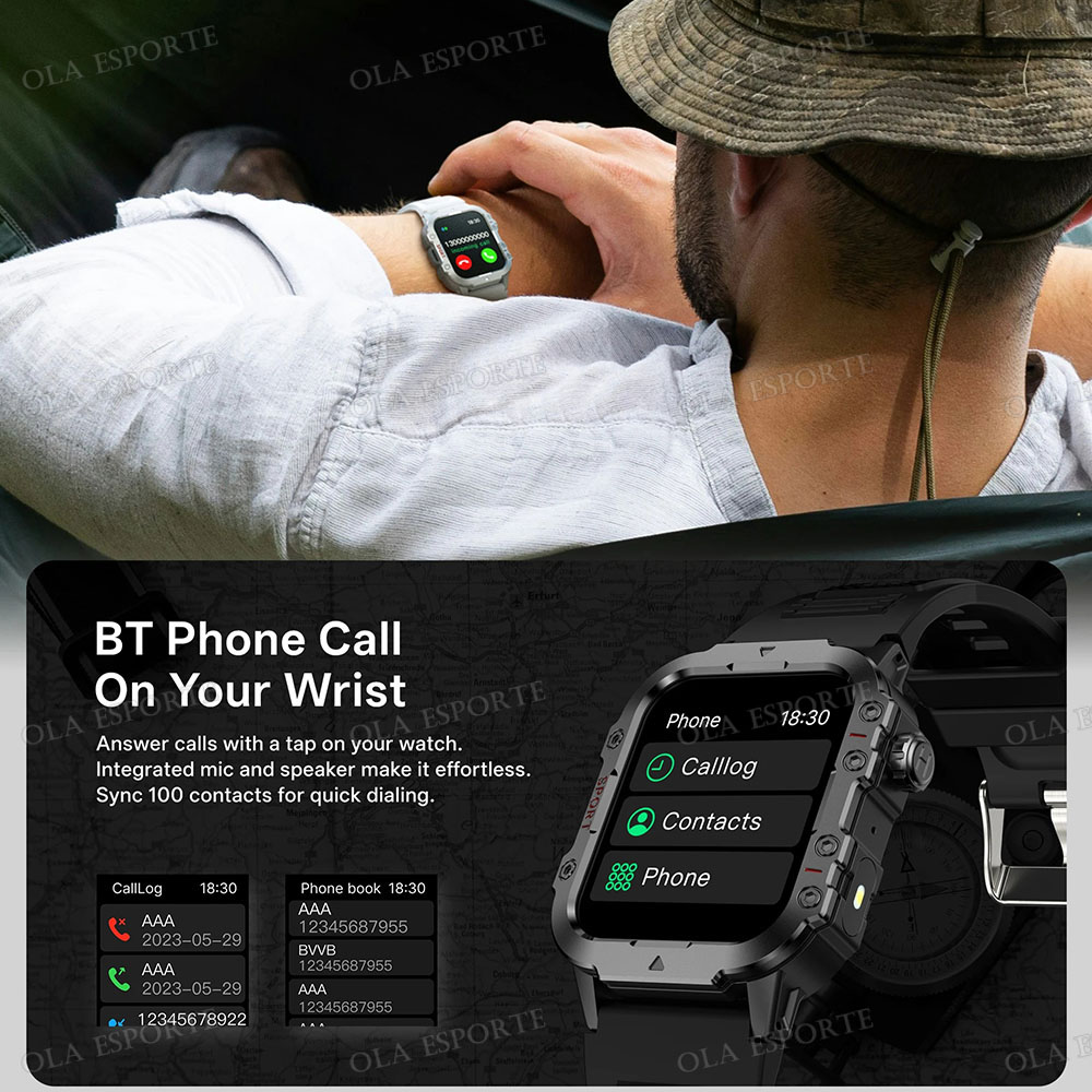 New Military Smart Watch Men I – Smartwatch X12 Bewertung und Preis