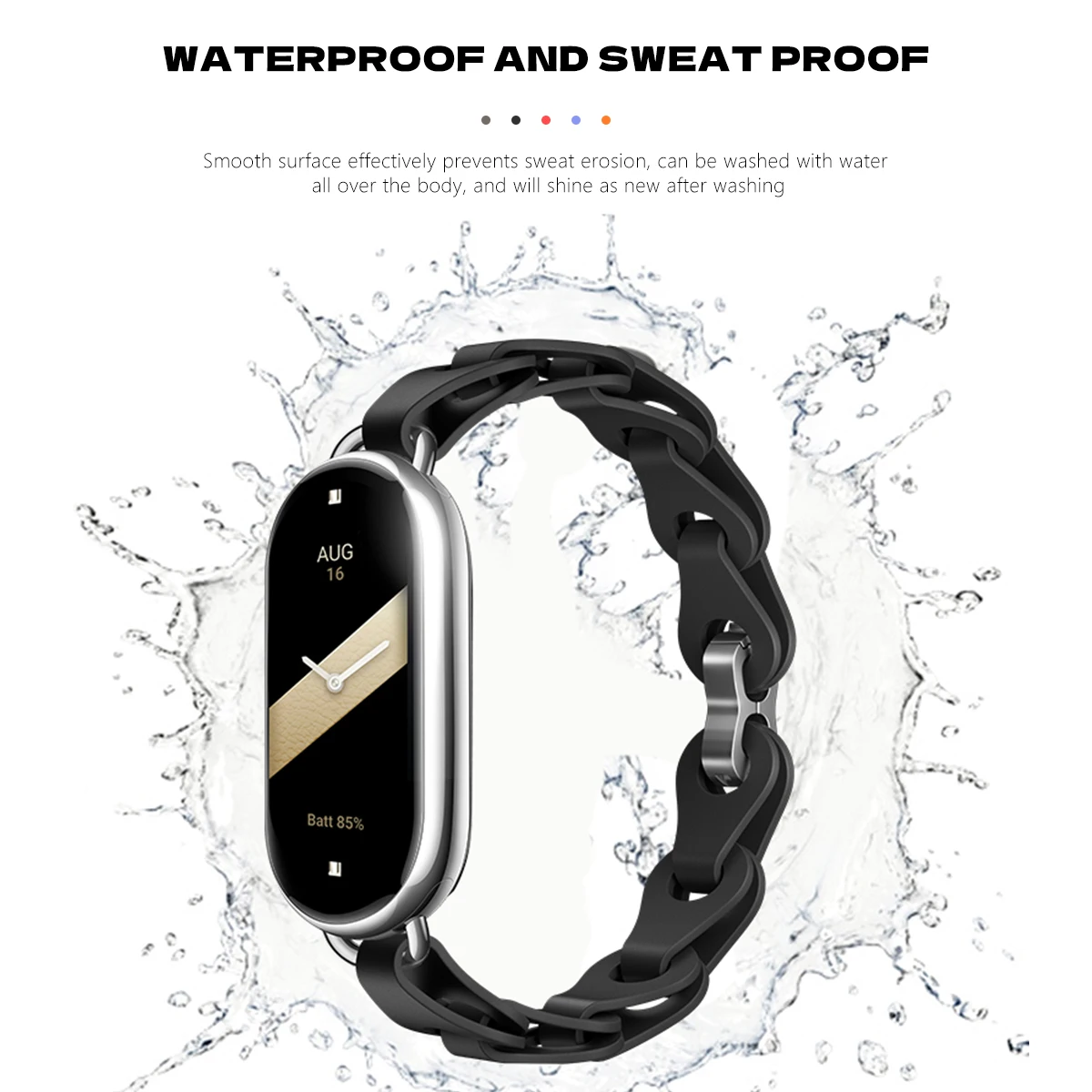 Rubber Strap for Xiaomi Mi Ban – Silicone Band Replacement Bewertung und Preis