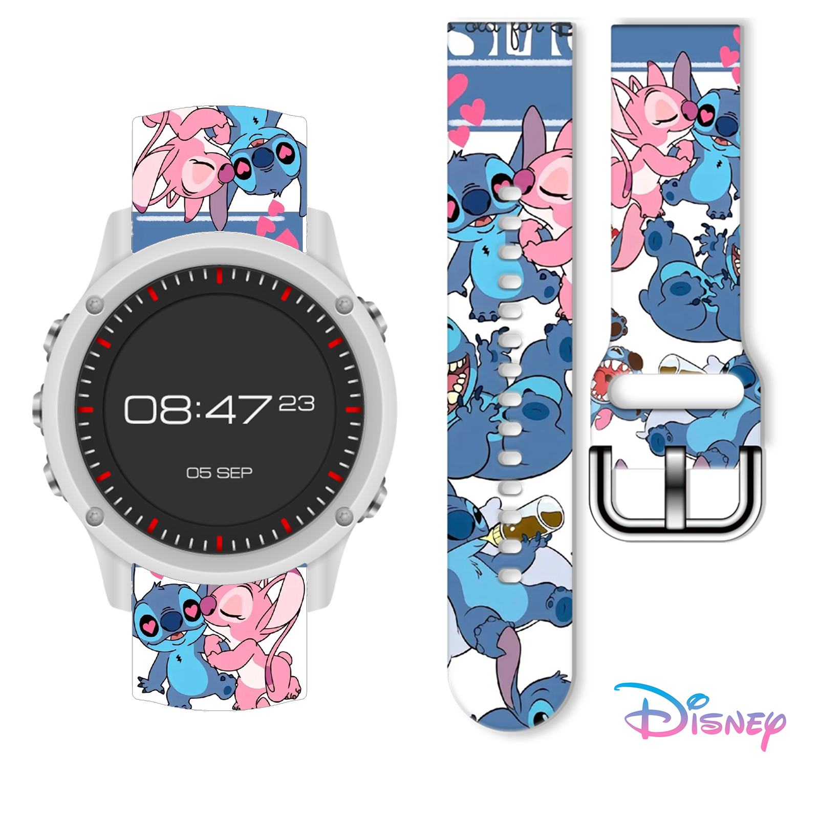 Disney 20mm Stitch 1 Printed S – Silicone Band Replacement Bewertung und Preis