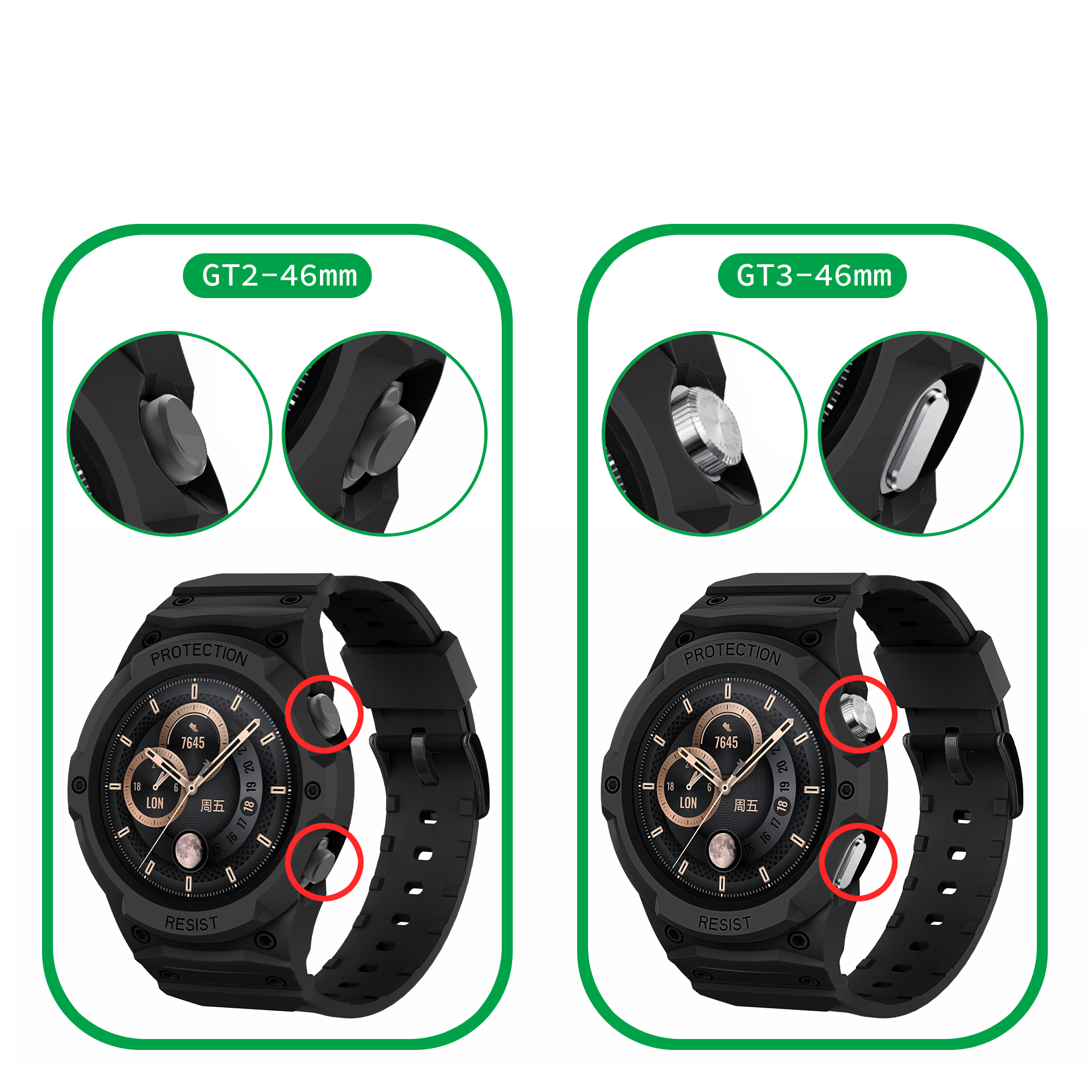 TPU Frame Shell Cover Wrist Wa – Sport Loop Strap Bewertung und Preis