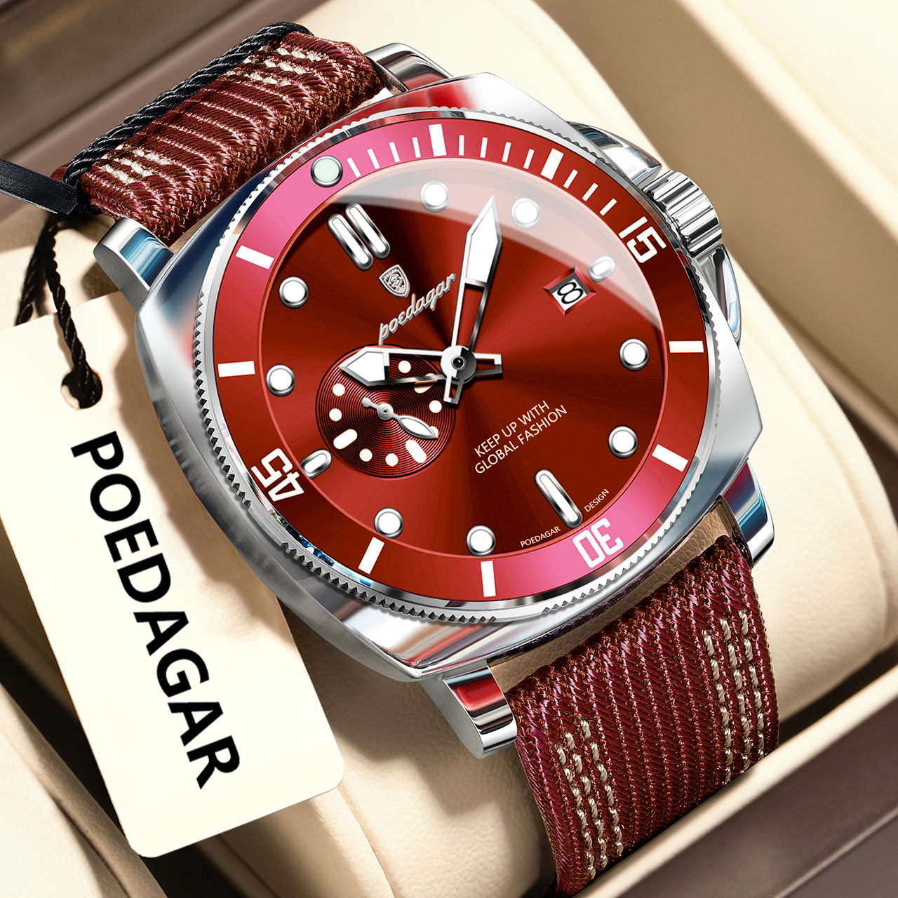 POEDAGAR Luxury Fashion Man Wa – Smartwatch Guess Bewertung und Preis