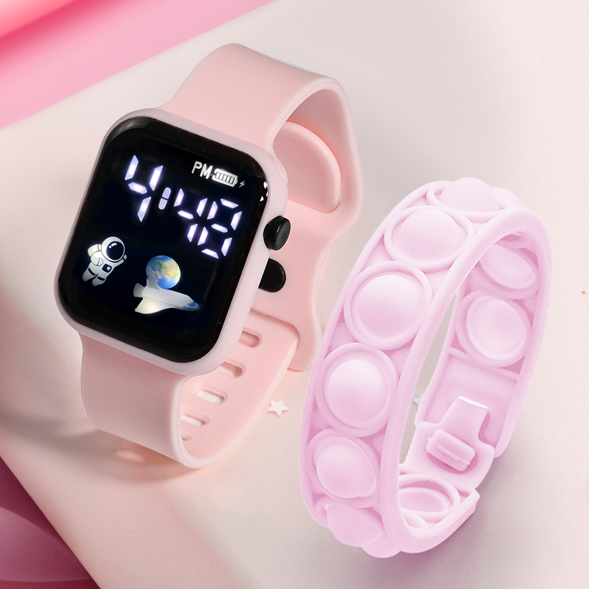 2PCS Children's Smart Watch Br – Smartwatch Touch Bewertung und Preis