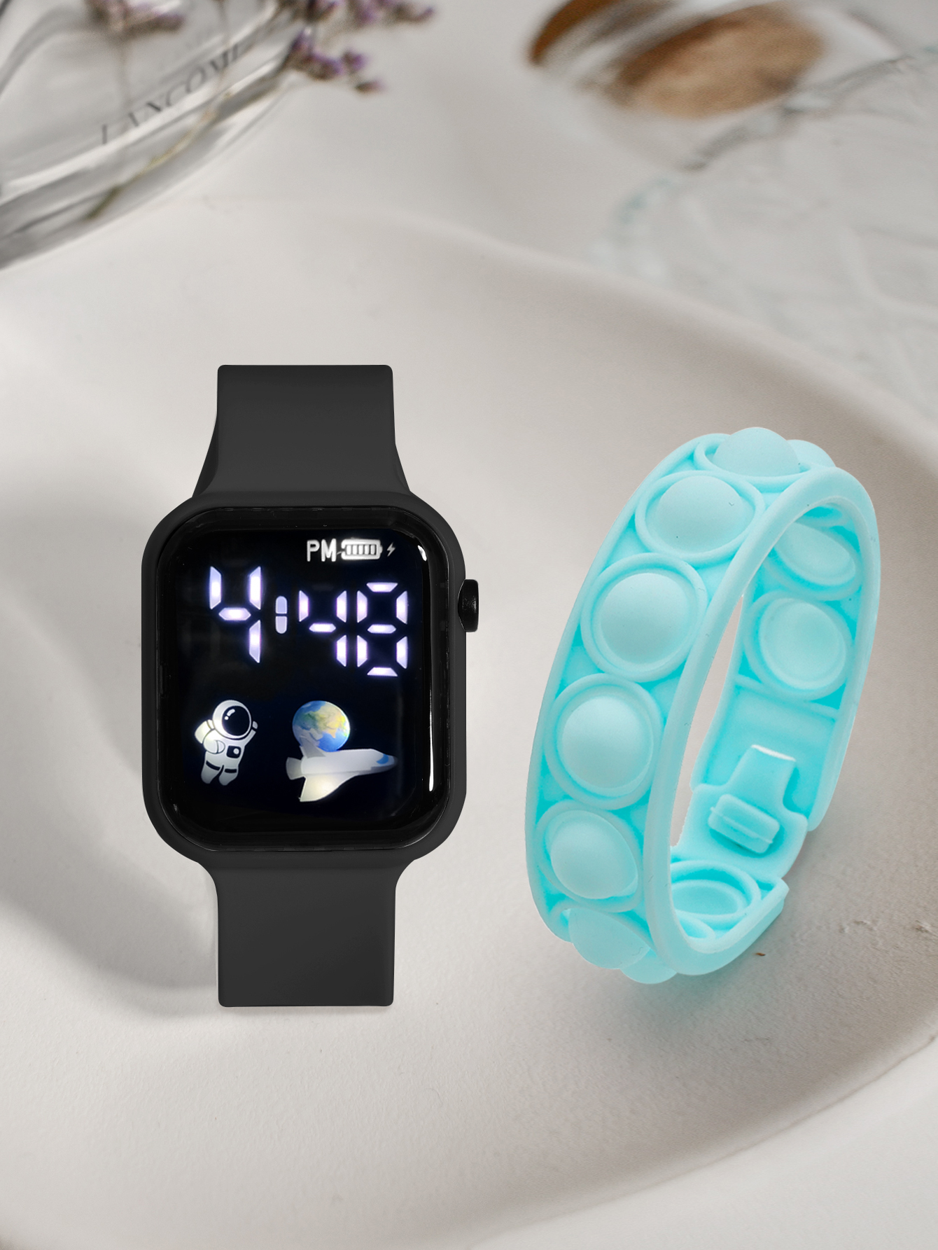 2PCS Children's Smart Watch Br – Smartwatch Touch Bewertung und Preis